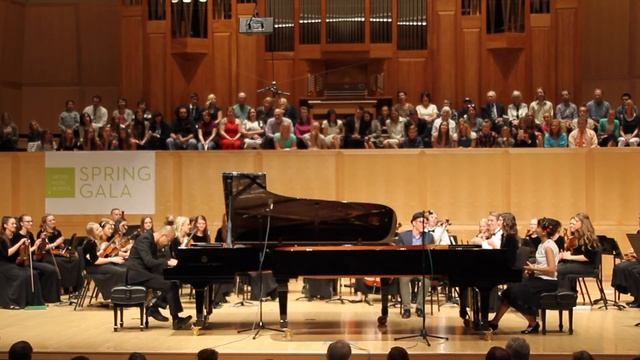 Piazzolla Libertango for Two Pianos Vera and Eugene Watanabe смотреть онлайн