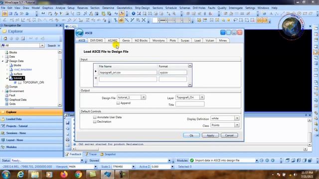 minescape bagian 3 cara import data dxf,dwg смотреть онлайн