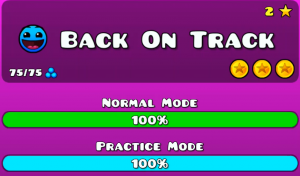 2 Уровень (Back On Traсk) - Geometry Dash