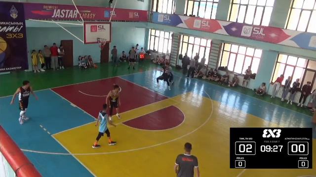 🏀Весенний Чемпионат РК 3х3 : 2 день (1 корт) (26.04.2022) смотреть онлайн