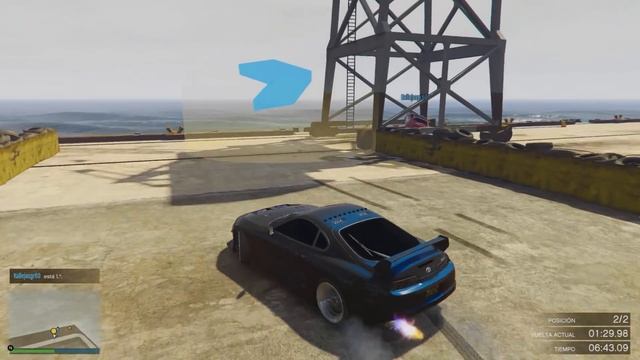 DRIFT TOYOTA SUPRA! LA GUERRA CONTINUA | GTA V MODS | c/Braxxter! смотреть онлайн