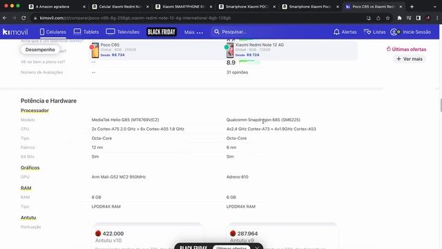COMPREI o Xiaomi POCO C65 de 256GB na AMAZON! VALE A PENA? смотреть онлайн