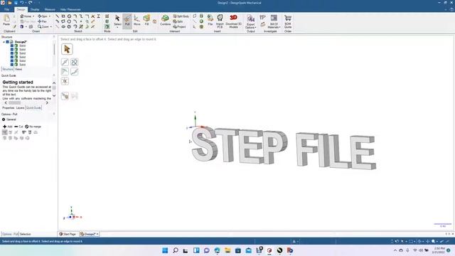 Design spark mechanical import and export options смотреть онлайн
