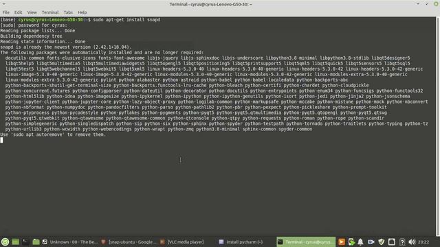 How to install PyCharm from Terminal смотреть онлайн