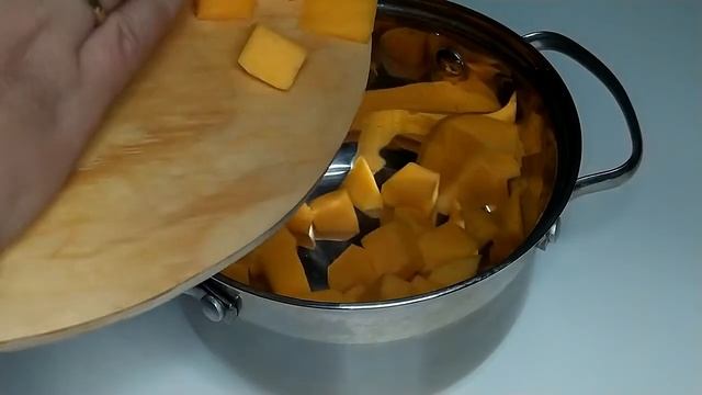 ПЮРЕ ИЗ ТЫКВЫ НА МОЛОКЕ. БЛЮДО ПРАВИЛЬНОГО ПИТАНИЯ. смотреть онлайн