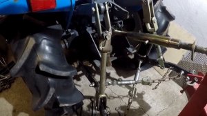 Трёхточечная Навеска на минитракторе Mitsubishi MT1601D