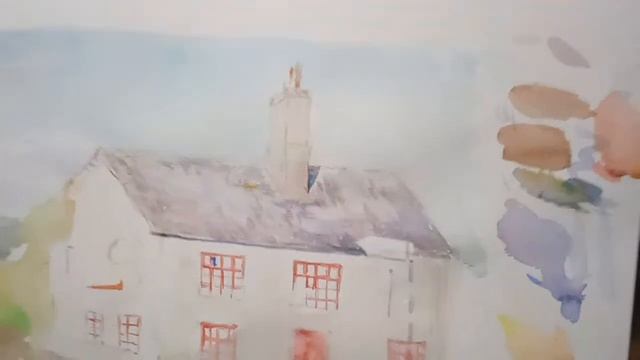 Лёгкость и прозрачность в Акварельной технике. Художник Федор Усачев смотреть онлайн