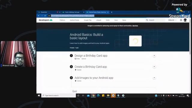 #AndroidStudyJams Building Starter Apps using Kotlin|DSC CIET смотреть онлайн