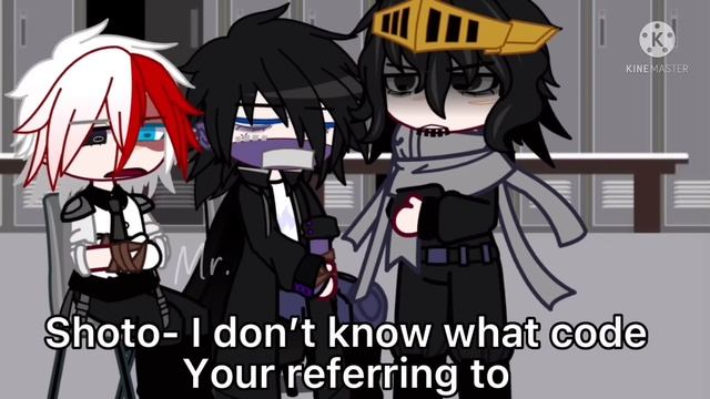 “Tell Me The Code” //TodoDeku// | Villain todoroki | смотреть онлайн