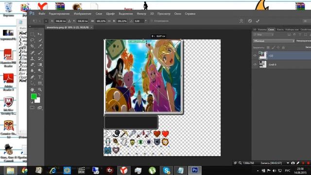 Туториал:Как поиенять картинку в Инвенторе в Minecraft смотреть онлайн