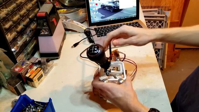 DIY USB H-shifter - Showcase and Review смотреть онлайн
