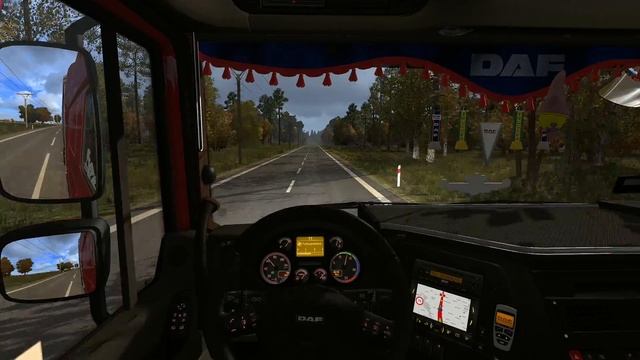 [ETS2] Euro Truck Simulator 2 1.32 - DAF XF 105 - Trailer Schmitz Cargobull - Promods Map смотреть онлайн
