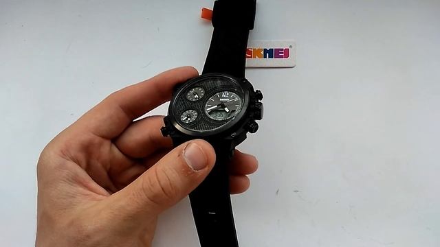 Водонепроницаемые часы Skmei 1359 с 4 циферблатами обзор на русском, отзывы, плюсы и недостатки смотреть онлайн