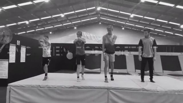 Just a vid of Toby learning a back flip flat смотреть онлайн