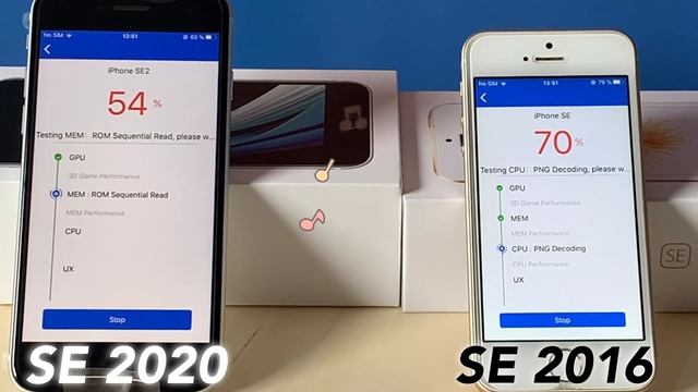 IPhone SE 2020 AnTuTu Vs IPhone SE Antutu Benchmark V8.1.0