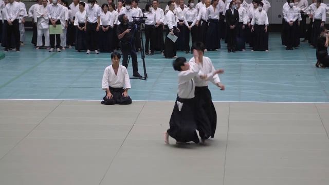 60-я Всеяпонская демонстрация айкидо (2023). Юдзи Китанака