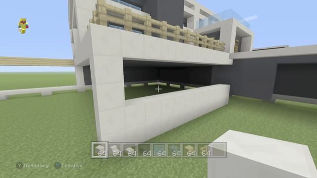 Minecraft Tutorial: How To Make A Modern Mansion #5 смотреть онлайн