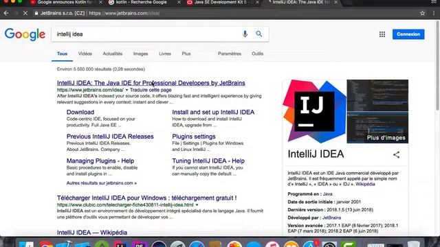 Kotlin Approfondi pour les Devs Android(02): Apprendre kotlin - Installation jdk, intellij idea смотреть онлайн