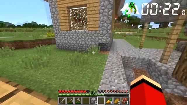 Speedrunner VS Hunter, BUT You Can Shapeshift into BLOCK - Minecraft Maizen Mizen Mazien Parody смотреть онлайн
