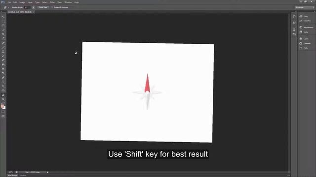 Photoshop Tutorial | How to Canvas rotate смотреть онлайн