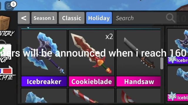 MM2 GIVEAWAY!!!! x2 Cookieblade Godly. смотреть онлайн