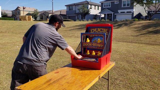 Duck Hunt Carnival Game Rental in Phoenix Arizona смотреть онлайн