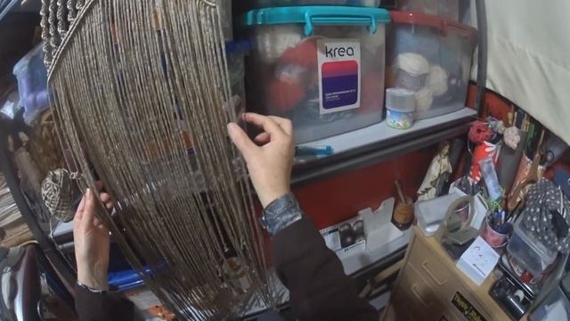 NelaCreaciones Colgante para gato, en macramé. смотреть онлайн