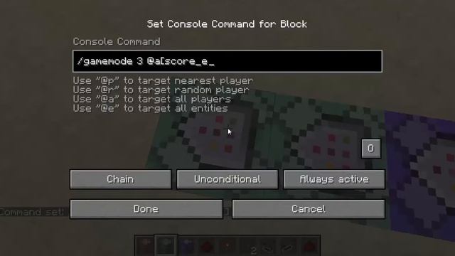 Minecraft Cinematic Camera