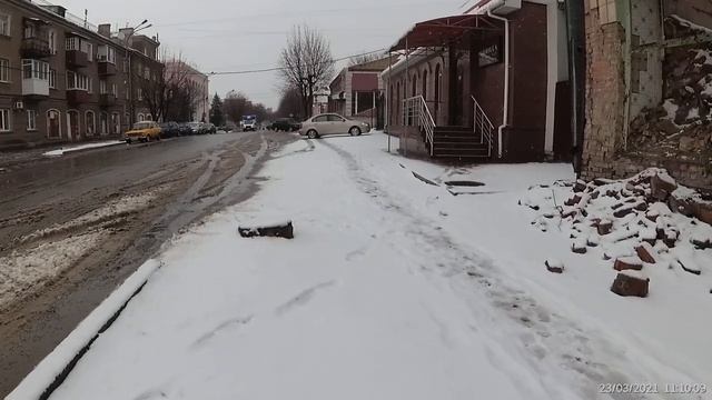 Луганск Сегодня, Ул. Карла Маркса, 1 Октябрьская, Весна, 23 марта 2021 смотреть онлайн