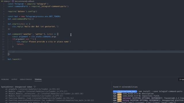 Telegram Bot Programmiern Mit Telegraf (Teil 2)