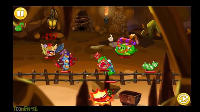 Angry Birds Epic: Mission Failed, Cave 9, The Pig Lair 10, Floating HogHouse смотреть онлайн