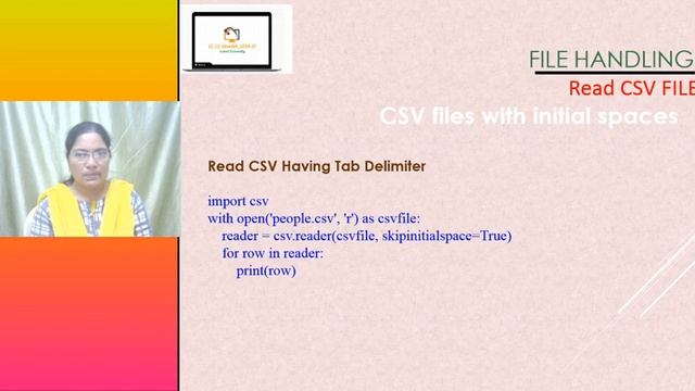 3_CSV Files - Data File handling using Python смотреть онлайн