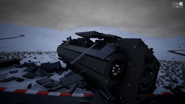 HUGE LIFE SIZE STAR WARS AT-AT WALKER DESTROYS CITY! - Brick Rigs Workshop Creations Gameplay смотреть онлайн