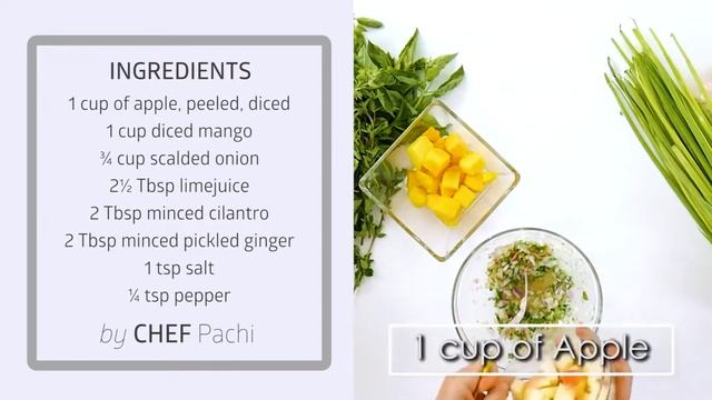 Discover divine MANGO SALSA side and sauce so you Cook & Lose Weight with Flavor with Chef Pachi смотреть онлайн