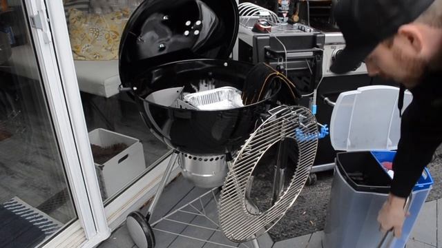 Weber Kettle BBQ Ribs Cook And Ambient Probe Modification