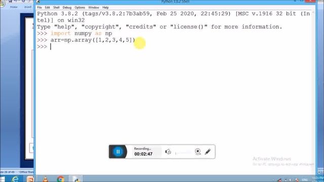 SLICING OF NUMPY ARRAYS|| CLASS 11 ,12 IP CS || PGDCA|| MCA || BCA || O LEVEL смотреть онлайн