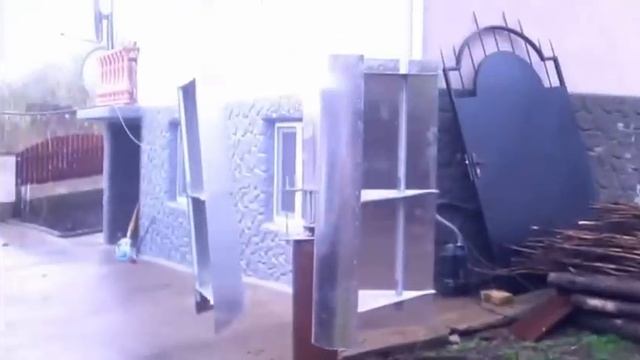 VAWT Вертикальный ветрогенератор - история сборки (Eoliana) (wind turbine) смотреть онлайн