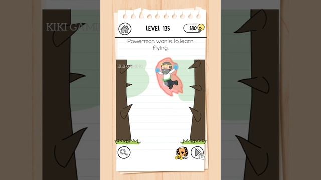 Brain Test 3 : Level 135 Game Play Walk-through смотреть онлайн