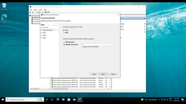 How to Open Port in Windows Firewall смотреть онлайн