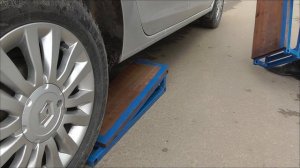 Мобильная мини эстакада своими руками Рено Логан