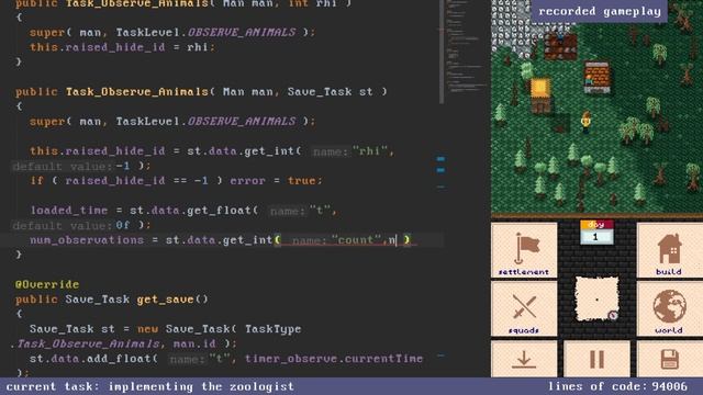 [081] project_darkwood [Java Libgdx] (stream 14 Dec. 2020) смотреть онлайн