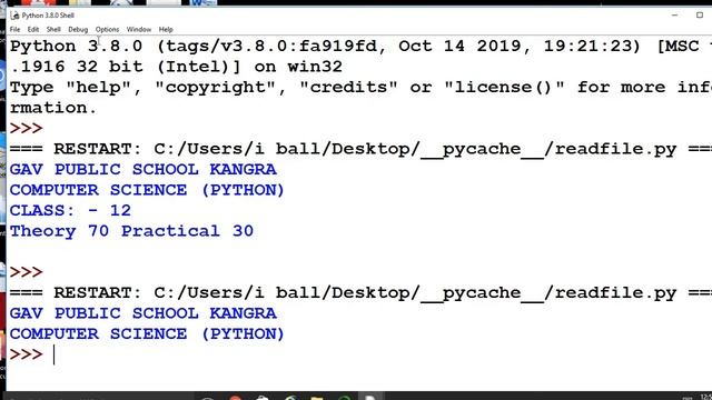 GAVPSK E-CLASSES ,Text File handling XII , reading content from text file 09042020 | Jagdeep Sharma смотреть онлайн