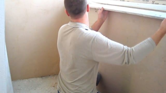 маячная штукатурка стен гипсовая. Мастер класс. смотреть онлайн