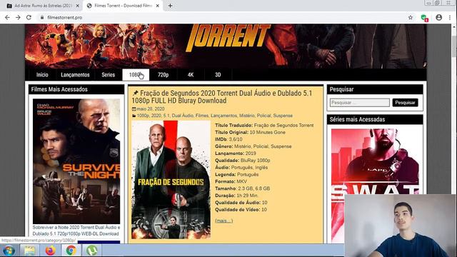 2 SITES para se baixar FILMES e SÉRIES смотреть онлайн