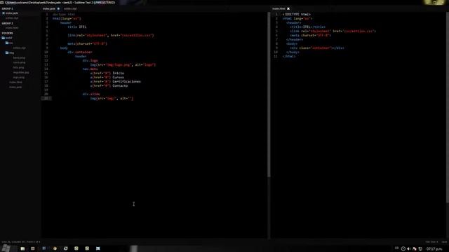 Maquetar un Sitio web con Stylus, Jade Part 1 смотреть онлайн