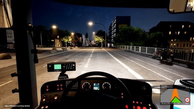 NOITE COM GRAFICOS REALISTA NO NOVO SIMULADOR DE ONIBUS URBANO !!! THE BUS - G27 смотреть онлайн