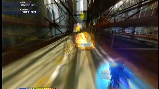 Sonic Unleashed - Empire City Act 1 Ring Attack 1119 Rings смотреть онлайн