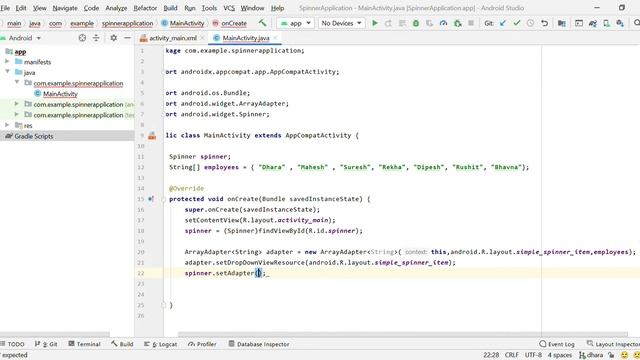 How to Implement Spinner in Android | Android Developers смотреть онлайн