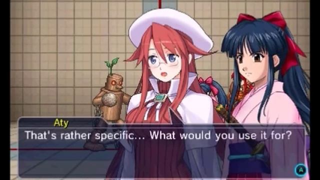 Project X Zone 2 - Aty Unique Pre Battle Dialog