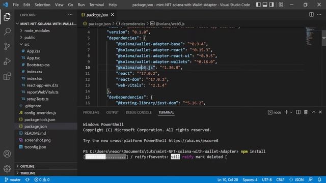 Mint Solana NFT with CODE Metadata & Metaplex смотреть онлайн